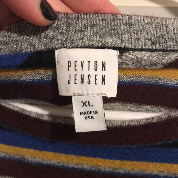 Peyton Jensen Striped Long Sleeve - Picture 5 of 7